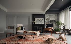 114㎡ | 带有历史感与艺术美感的同时也蕴含新的、干净的元素